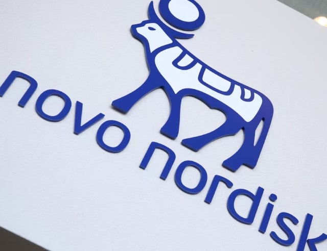 a view of the logo of novo nordisk at the company s office in bagsvaerd on the outskirts of copenhagen denmark march 8 2024 photo reuters