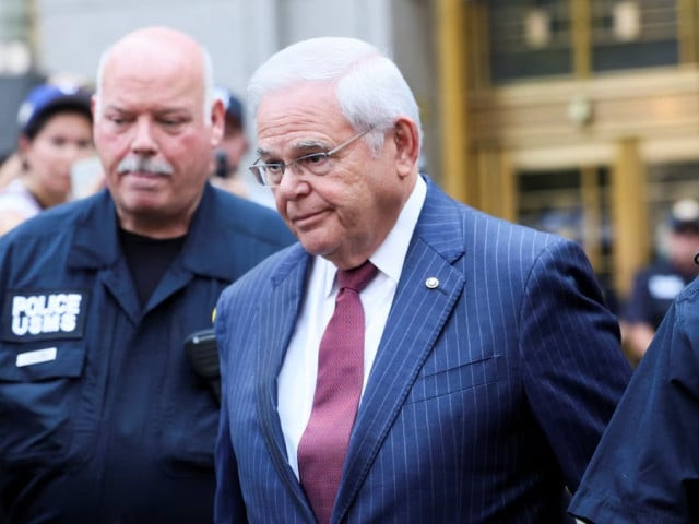 u s senator robert menendez d nj looks on following his bribery trial in connection with an alleged corrupt relationship with three new jersey businessmen in new york city u s july 16 2024 photo reuters u s senator robert menendez d nj looks on following his bribery trial in connection with an alleged corrupt relationship with three new jersey businessmen in new york city u s july 16 2024 photo reuters