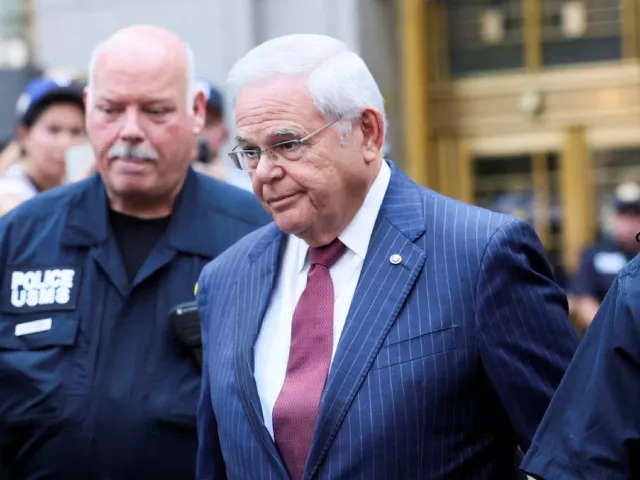 u s senator robert menendez d nj looks on following his bribery trial in connection with an alleged corrupt relationship with three new jersey businessmen in new york city u s july 16 2024 photo reuters u s senator robert menendez d nj looks on following his bribery trial in connection with an alleged corrupt relationship with three new jersey businessmen in new york city u s july 16 2024 photo reuters