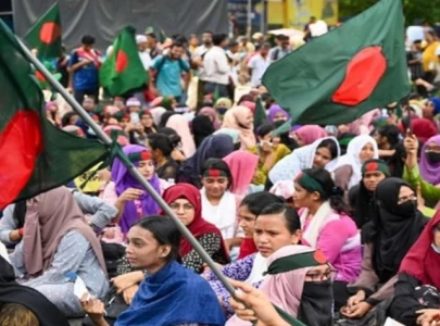 dar urges safety for pakistani students amid bangladesh protests