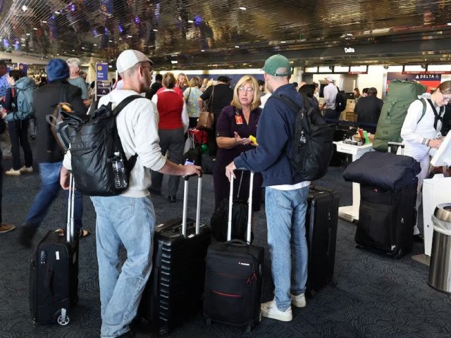 travelers crowd the milwaukee general mitchell international airport after united airlines and other airlines grounded flights due to a worldwide tech outage caused by an update to crowdstrike s falcon sensor software which crashed microsoft windows systems in milwaukee wisconsin us photo reuter travelers crowd the milwaukee general mitchell international airport after united airlines and other airlines grounded flights due to a worldwide tech outage caused by an update to crowdstrike s falcon sensor software which crashed microsoft windows systems in milwaukee wisconsin us photo reuter