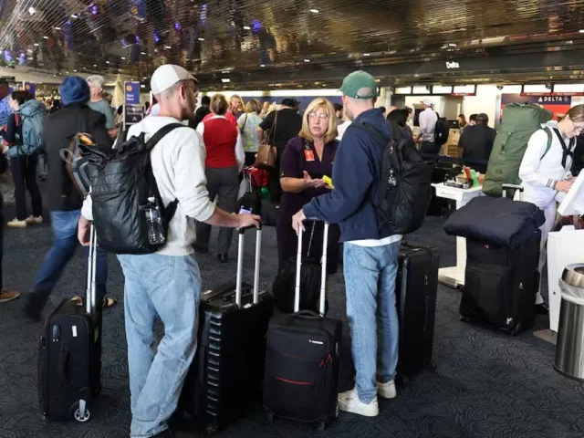travelers crowd the milwaukee general mitchell international airport after united airlines and other airlines grounded flights due to a worldwide tech outage caused by an update to crowdstrike s falcon sensor software which crashed microsoft windows systems in milwaukee wisconsin us photo reuter travelers crowd the milwaukee general mitchell international airport after united airlines and other airlines grounded flights due to a worldwide tech outage caused by an update to crowdstrike s falcon sensor software which crashed microsoft windows systems in milwaukee wisconsin us photo reuter