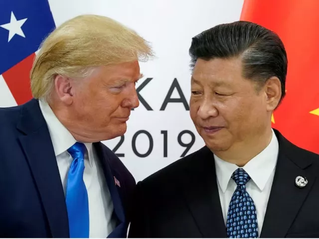 then us president donald trump meets with china s president xi jinping in osaka japan june 29 2019 photo reuters then us president donald trump meets with china s president xi jinping in osaka japan june 29 2019 photo reuters