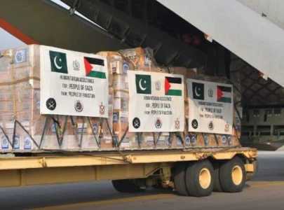 pakistan dispatches fifth batch of relief goods to gaza