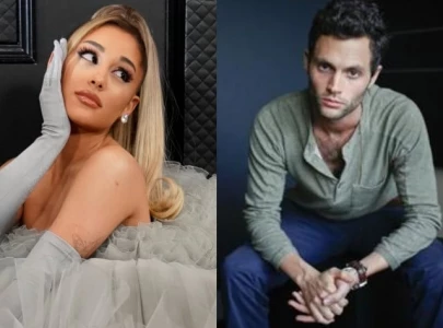 ariana grande confirms gossip girl alum penn badgley appearance in the boy is mine music video