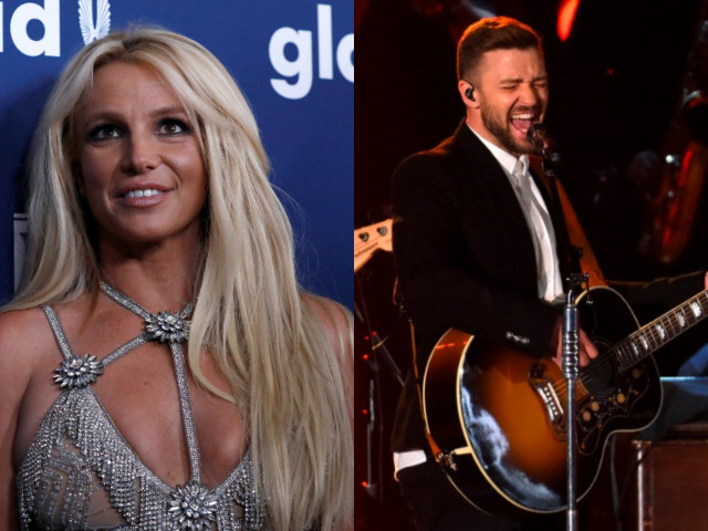 britney spears glowing after ex justin timberlake s dwi arrest