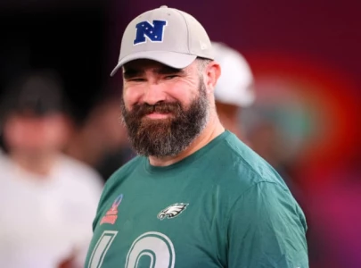 jason kelce shocks fans with speedo reveal at eagles charity event jason kelce shocks fans with speedo reveal at eagles charity event