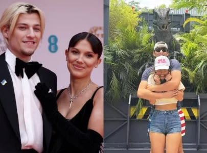 millie bobby brown and jake bongiovi take a post wedding trip to universal studios millie bobby brown and jake bongiovi take a post wedding trip to universal studios