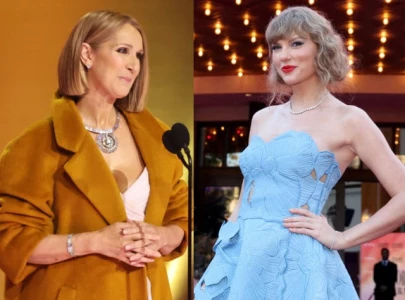 c line dion shares feelings while presenting taylor swift with the album of the year grammy