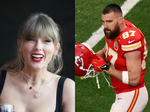 travis kelce reacts to taylor swift relationship jokes on podcast travis kelce reacts to taylor swift relationship jokes on podcast