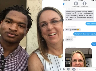 arizona grandma wanda dench and jamal hinton celebrate 9th thanksgiving after 2016 accidental text arizona grandma wanda dench and jamal hinton celebrate 9th thanksgiving after 2016 accidental text