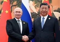 russian president vladimir putin shakes hands with chinese president xi jinping during a meeting at the belt and road forum in beijing china october 18 2023 photo reuter