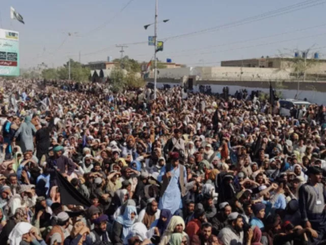 chaman border protest photo chaman border protest photo