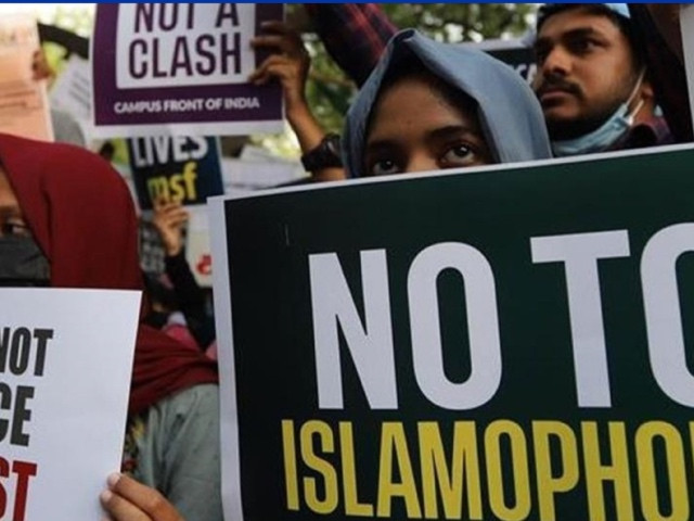 anti islamaphobia slogans photo