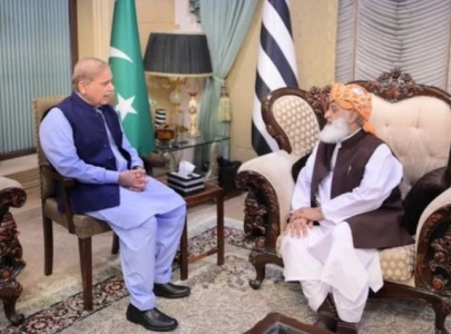 pm shehbaz sharif visits fazl s residence proposes committee for political dialogue