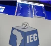 the result board at the national results operation centre of the electoral commission of south africa iec which serves as an operational hub where results of the national election are displayed in midrand south africa may 30 2024 photo reuters