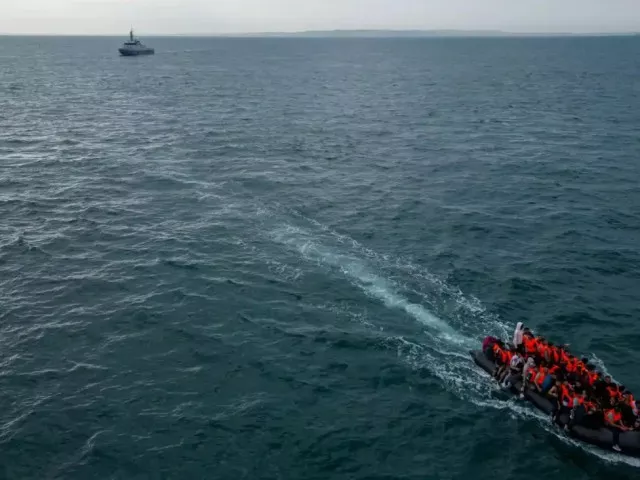 border force vessels are involved in the rescue operation photo the sun