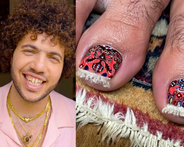 benny blanco s shocking persian rug pedicure is leaving fans confused as a persian wtf is that benny blanco s shocking persian rug pedicure is leaving fans confused as a persian wtf is that