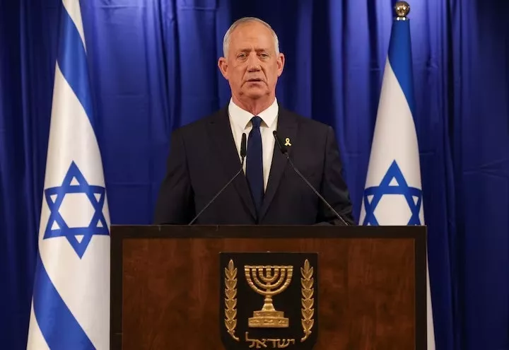 israeli minister benny gantz israel june 9 2024 photo reuters israeli minister benny gantz israel june 9 2024 photo reuters