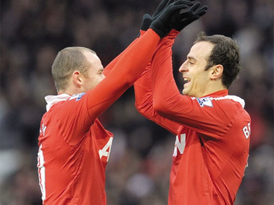 manchester clubs on top of premier league