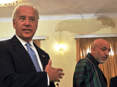 biden tells karzai us not to govern afghans