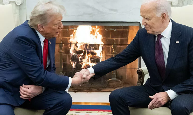 trump biden shake hands in white house trump biden shake hands in white house