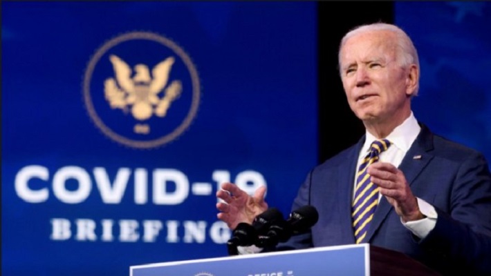 us president elect joe biden delivers remarks on the us response to the coronavirus disease covid 19 outbreak at his transition headquarters in wilmington delaware us december 29 2020 photo reuters