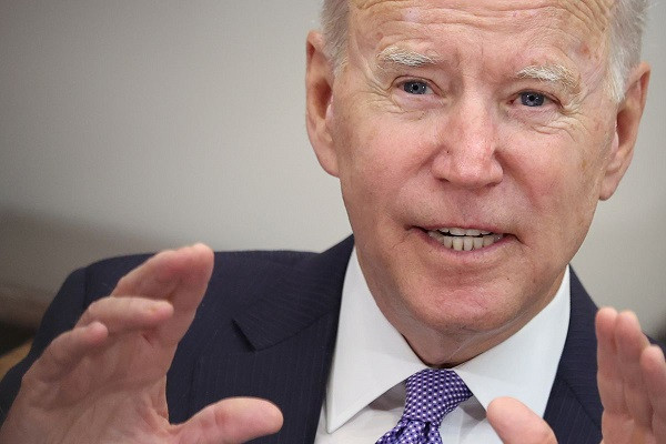 u s president joe biden holds a meeting on infrastructure at the white house in washington u s photo reuters