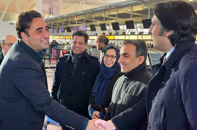foreign minister pakistan bilawal bhutto zardari arrived in new york on tuesday photo twitter foreignofficepk foreign minister pakistan bilawal bhutto zardari arrived in new york on tuesday photo twitter foreignofficepk