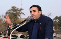 ppp chairman bilawal bhutto zardari addressing a rally in sahiwal on january 22 2024 photo ppp media cell