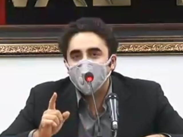 ppp chairman bilawal bhutto zardari says ppp will not let anyone annex even an inch of sindh s land by any unconstitutional means under no condition screengrab