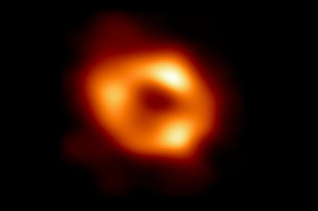 this is the first image of sagittarius a or sgr a for short the supermassive black hole at the center of our galaxy photo reuters this is the first image of sagittarius a or sgr a for short the supermassive black hole at the center of our galaxy photo reuters