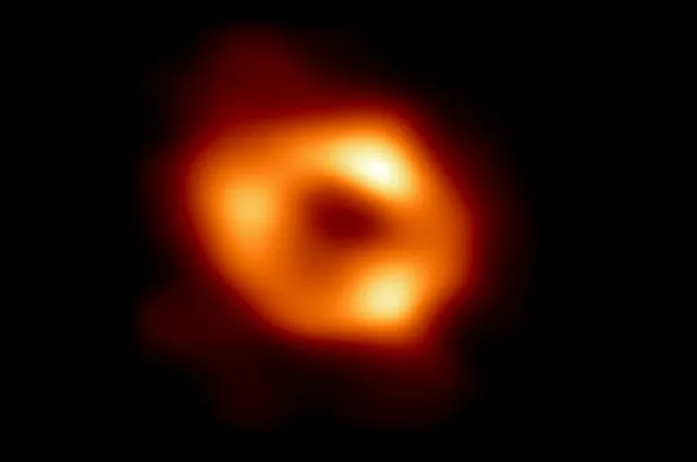 this is the first image of sagittarius a or sgr a for short the supermassive black hole at the center of our galaxy photo reuters this is the first image of sagittarius a or sgr a for short the supermassive black hole at the center of our galaxy photo reuters