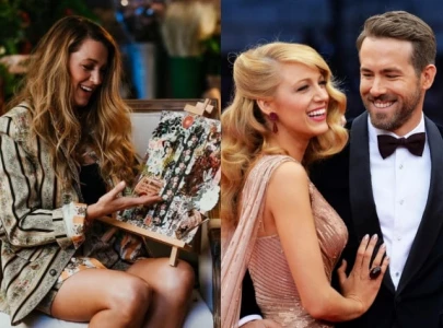 blake lively rocks ryan reynolds shirt teases fans about deadpool wolverine inspiration