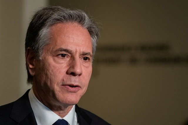 us secretary of state antony blinken makes remarks to the media during a news conference at the united nations headquarters in new york city new york us august 1 2022 photo reuters