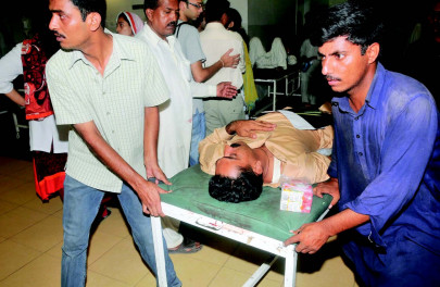 blood spills over land blood spills over land