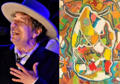 Bob Dylan's abstract masterpiece fetches nearly $200K at auction