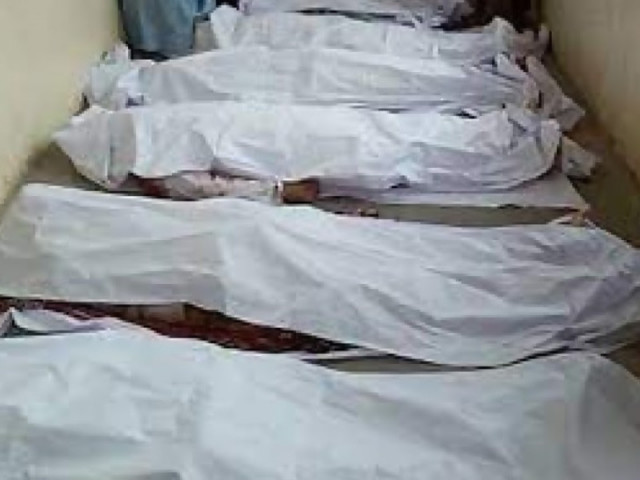 five bodies bound to pylon found in chaghi five bodies bound to pylon found in chaghi
