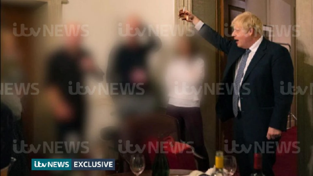 a handout picture shows british prime minister boris johnson raising a glass during a party at downing street amid the covid 19 pandemic in london britain november 13 2020 photo reuters a handout picture shows british prime minister boris johnson raising a glass during a party at downing street amid the covid 19 pandemic in london britain november 13 2020 photo reuters