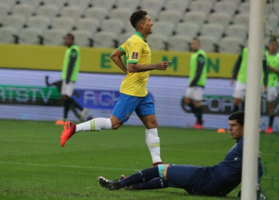 firmino brace as brazil win 5 0
