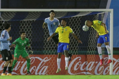 brazil beat uruguay as cavani sent off brazil beat uruguay as cavani sent off