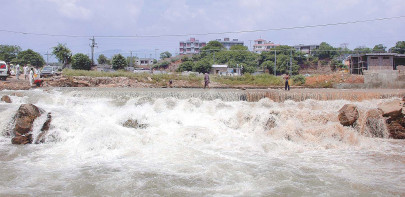 bridge over nullah korang in doldrums