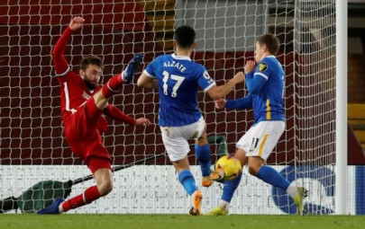 brighton deal huge blow to liverpool s premier league title hopes