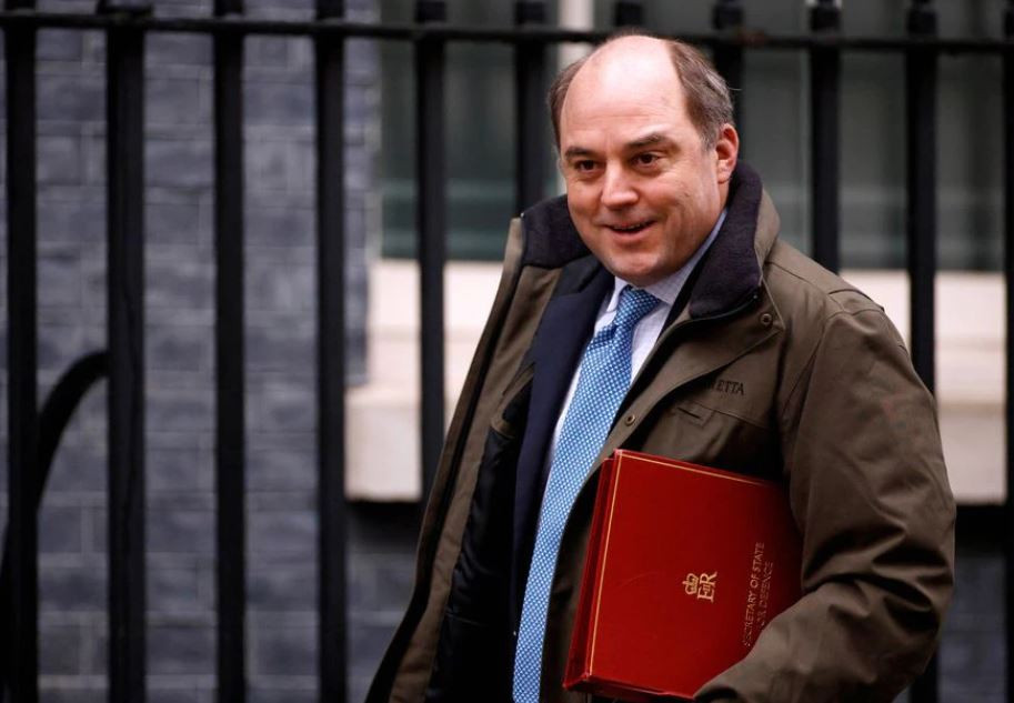 britain s defence secretary ben wallace walks outside downing street in london britain february 3 2021 photo reuters