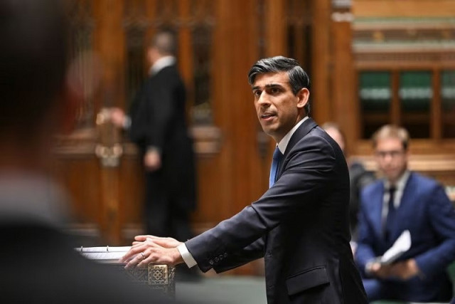 british pm sunak delivers a ministerial statement in london at the house of commons in london britain january 23 2024 photo reuters british pm sunak delivers a ministerial statement in london at the house of commons in london britain january 23 2024 photo reuters