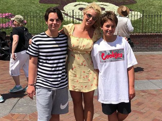 britney spears relationship with sons sean and jayden sees progress