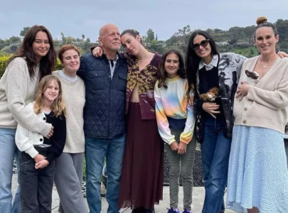 demi moore shares update on bruce willis health amid his battle with frontotemporal dementia