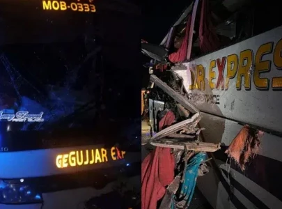 eight killed inbus trailer collision in ghotki eight killed inbus trailer collision in ghotki