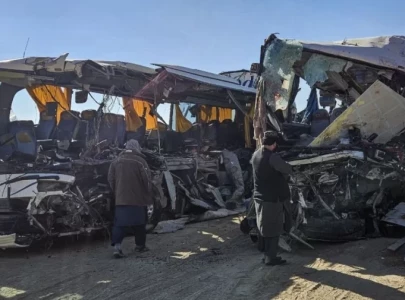 52 perish in two bus accidents in afghanistan