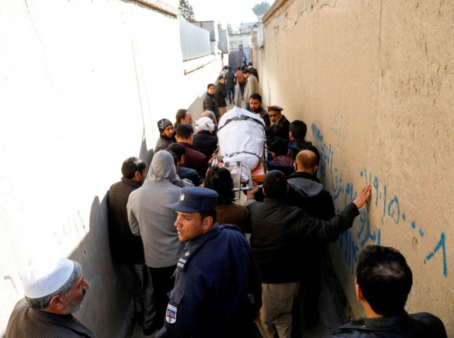 relatives carry the body of a female judge shot dead by unknown gunmen in kabul afghanistan january 17 2021 photo reuters file relatives carry the body of a female judge shot dead by unknown gunmen in kabul afghanistan january 17 2021 photo reuters file